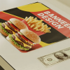 Ultra thin counter mat with a low profile finish