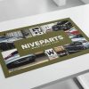 Duramat printed counter mat for retail checkout counters