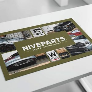 Duramat printed counter mat for retail counters