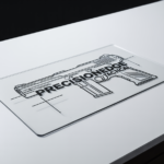 Transparent counter mat protecting a desk surface from scratches and spills