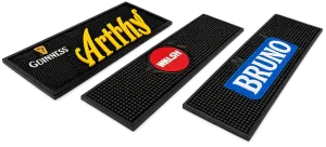 Counter mats tri-state delivery, custom printed at a New York facility for regional businesses