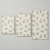 Three kitchen counter mat sizes, 12 x 18, 16 x 20 and 18 x 24 inches, side by side